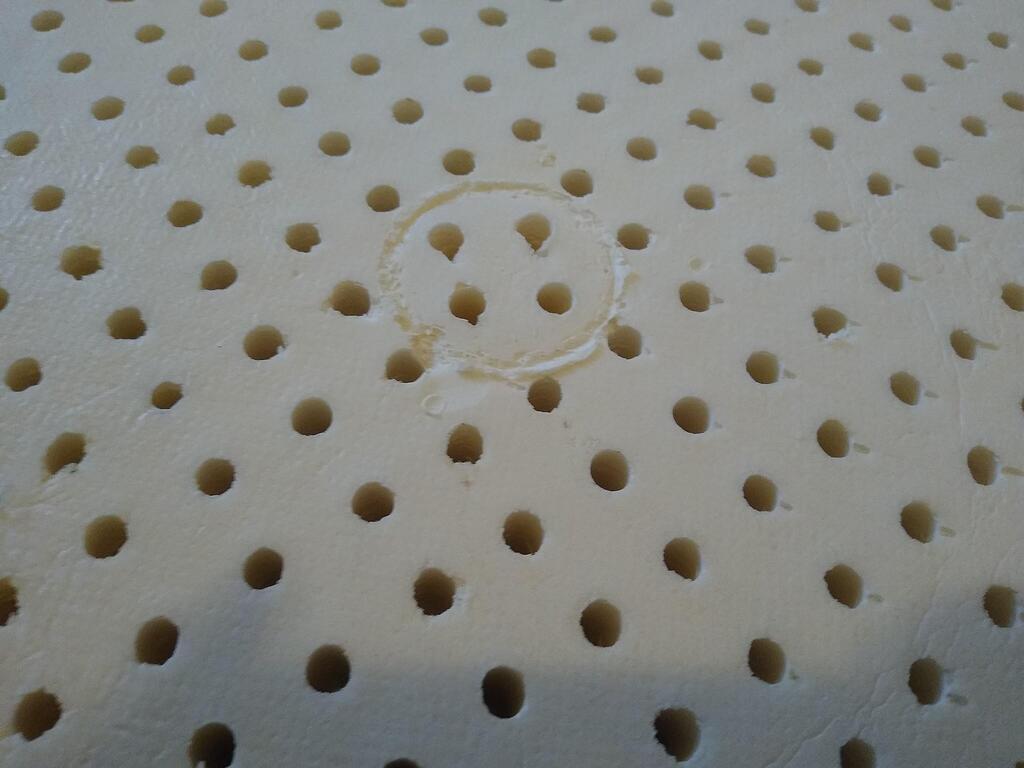 What are these circular indents on my 3" latex matress topper